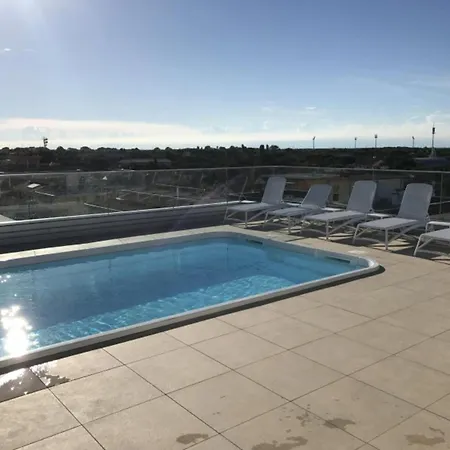 Contemporary With Pool Apartament